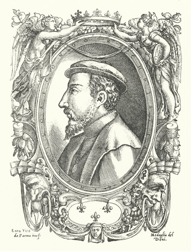 Henrik francia király alkotó: Enea Vico