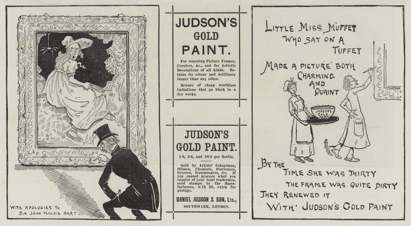 Reklám, Judson aranyfestéke alkotó: English School