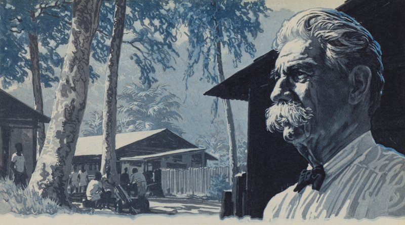 Albert Schweitzer a legsötétebb Afrikában alkotó: English School