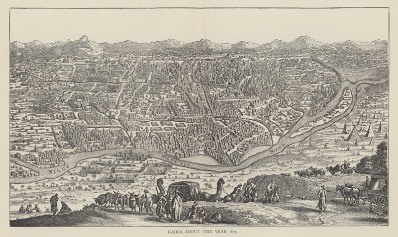 Kairó, 1670 körül alkotó: English School