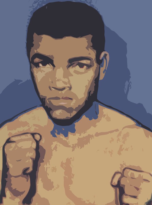 Cassius Clay vagy Muhammad Ali alkotó: English School