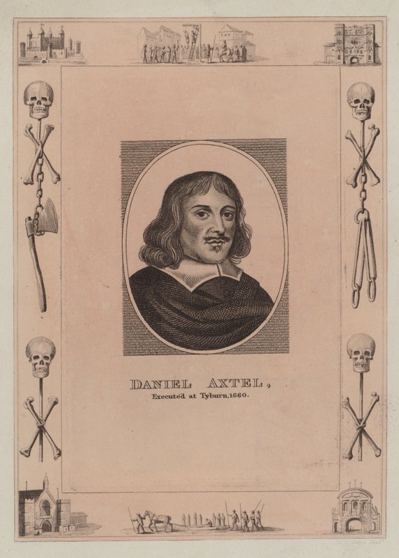 Daniel Axtel, kivégezték Tyburnben, 1660 alkotó: English School