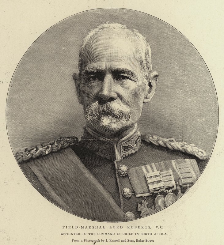 Lord Roberts tábornagy, VC alkotó: English School