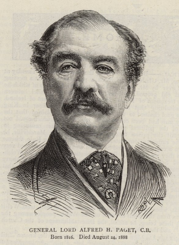 Lord Alfred H Paget tábornok; CB alkotó: English School