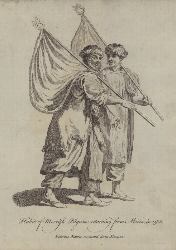 A Mekkából hazatérő mór zarándokok szokása 1586-ban alkotó: English School