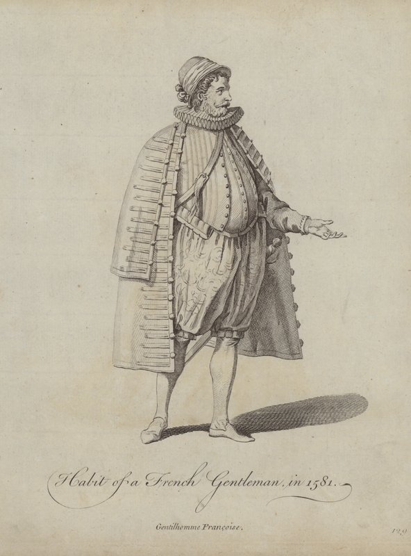 Egy francia úriember szokása 1581-ben alkotó: English School