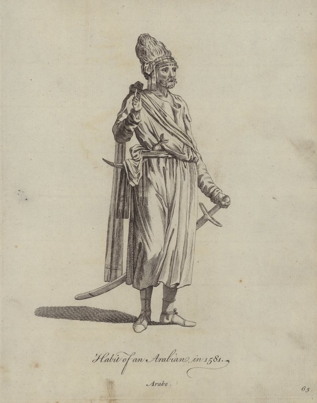 Egy arab szokása 1581-ben alkotó: English School