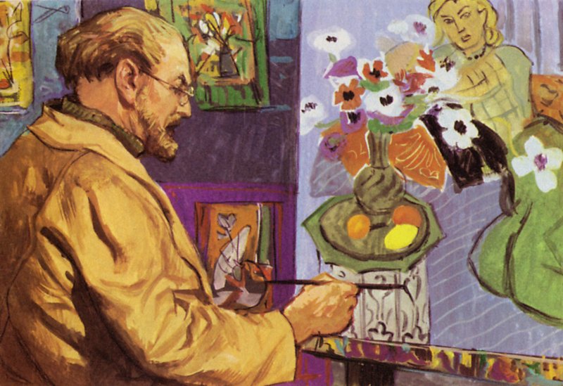 Henri Matisse festménye alkotó: English School
