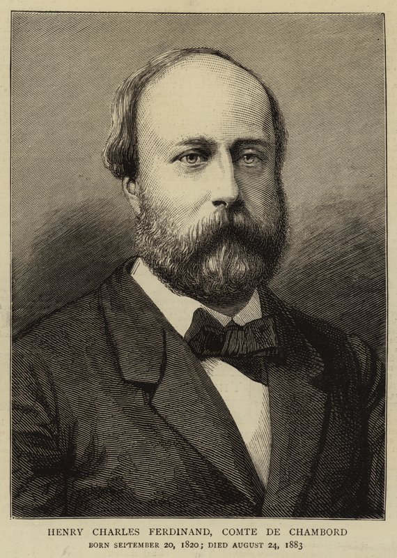 Henry Charles Ferdinand, Chambord grófja alkotó: English School