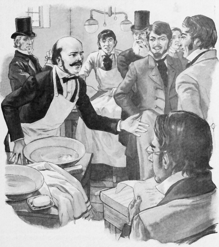 Semmelweis Ignác alkotó: English School