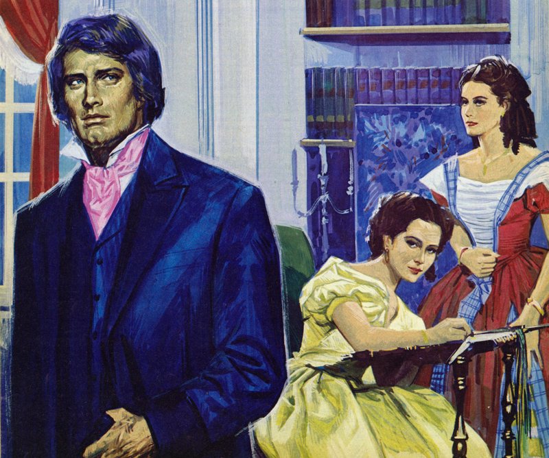 Illusztráció Wuthering Heights számára alkotó: English School