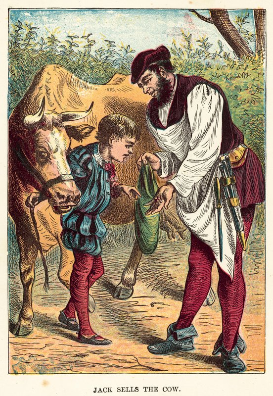 Jack eladja a tehenet alkotó: English School