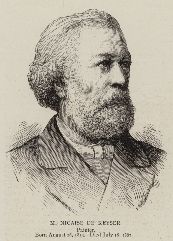 M Nicaise de Keyser alkotó: English School