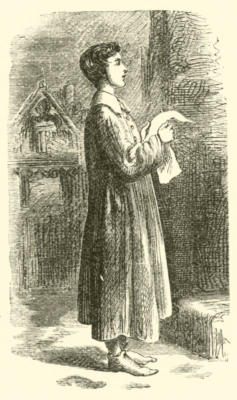 Luther Márton énekel Eisenach utcáin kenyérért alkotó: English School