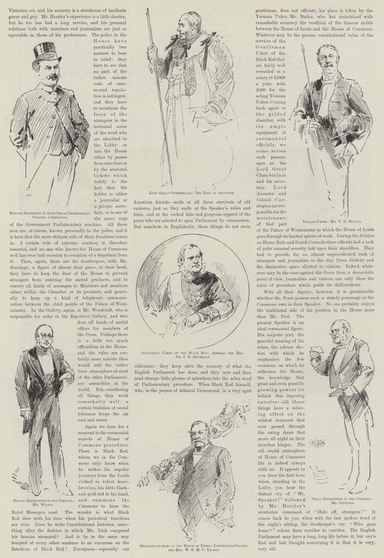 Országgyűlési tisztek, 1894 alkotó: English School