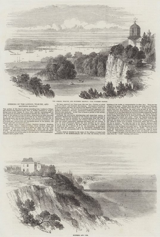 A londoni, tilburyi és Southend vasútvonal megnyitása alkotó: English School