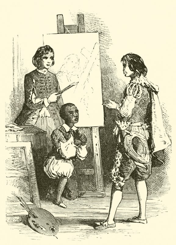 Sebastian Gomez, akit Murillo elé idéztek alkotó: English School