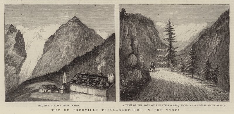 A De Tourville-per, Vázlatok Tirolban alkotó: English School
