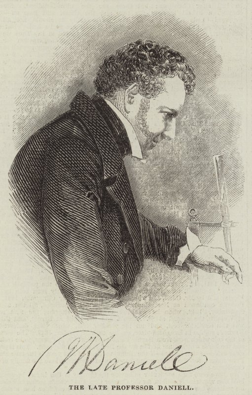 A néhai Daniell professzor alkotó: English School