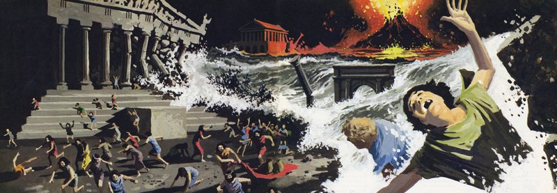 Atlantisz pusztulása alkotó: English School
