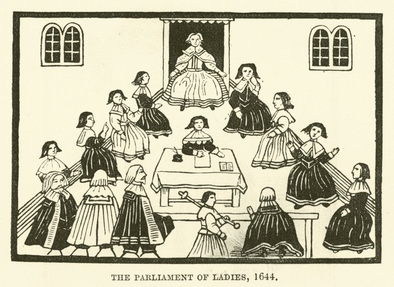 A hölgyek országgyűlése, 1644 alkotó: English School