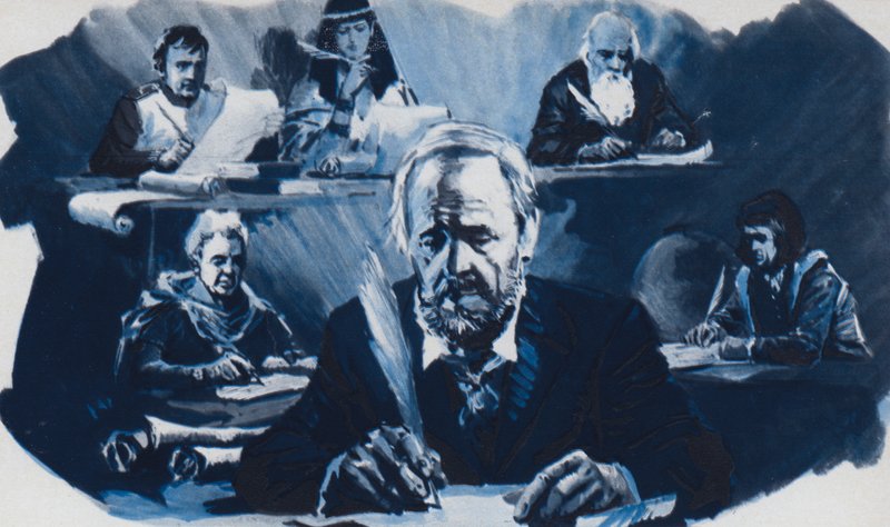 Vrain Lucas, az 1860-as évek univerzális hamisítója alkotó: English School