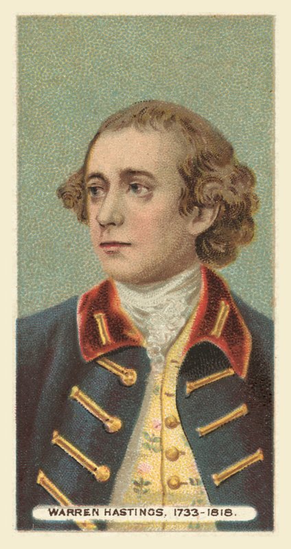 Warren Hastings, 1733-1818 alkotó: English School