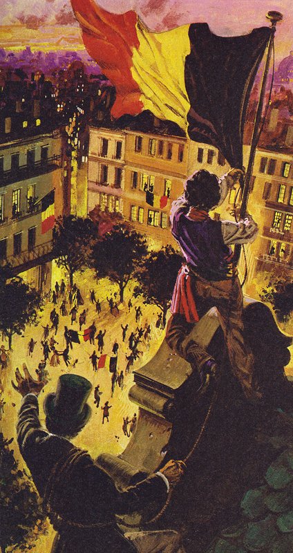Amikor Belgium népe fellázadt 1830-ban alkotó: English School