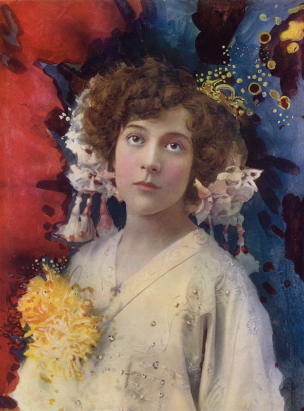 Miss F Collingbourne San Toyban (színes fotó) alkotó: English Photographer