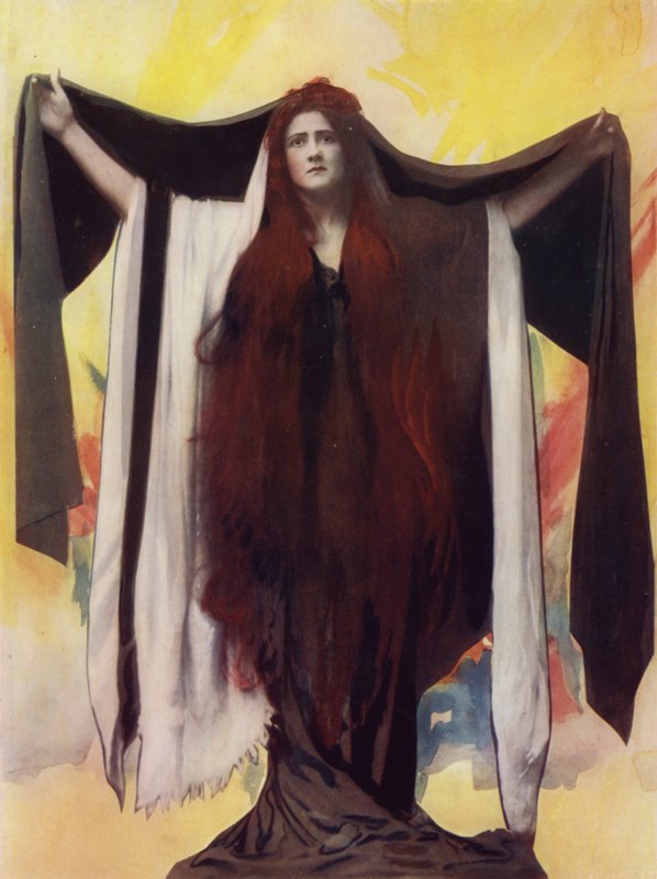 Miss Maud Jeffries Heródesben (színes fotó) alkotó: English Photographer