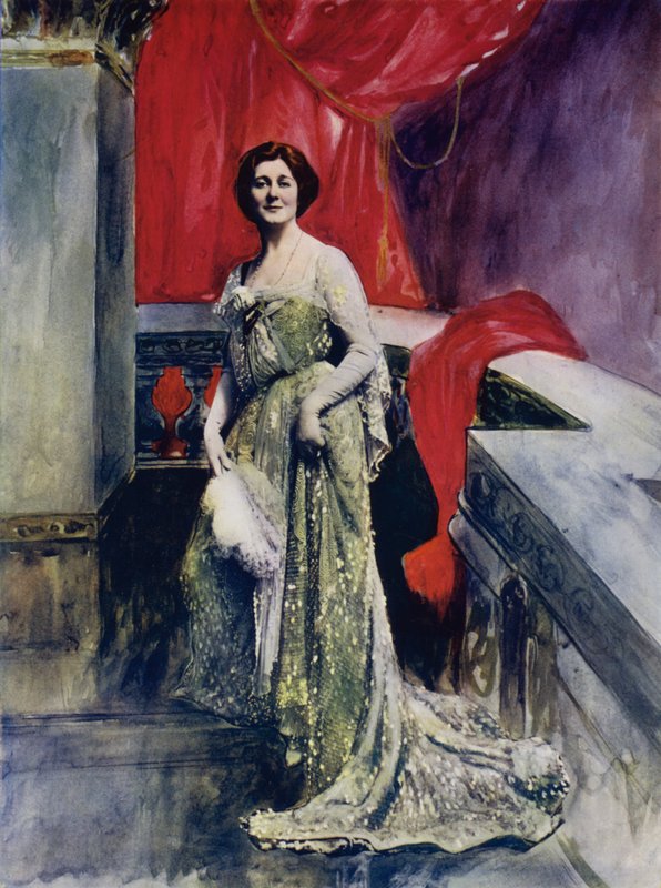 Miss Miriam Clements (színes fotó) alkotó: English Photographer