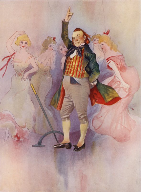 Mr Willie Edouin a La Poupee-ban (színes fotó) alkotó: English Photographer