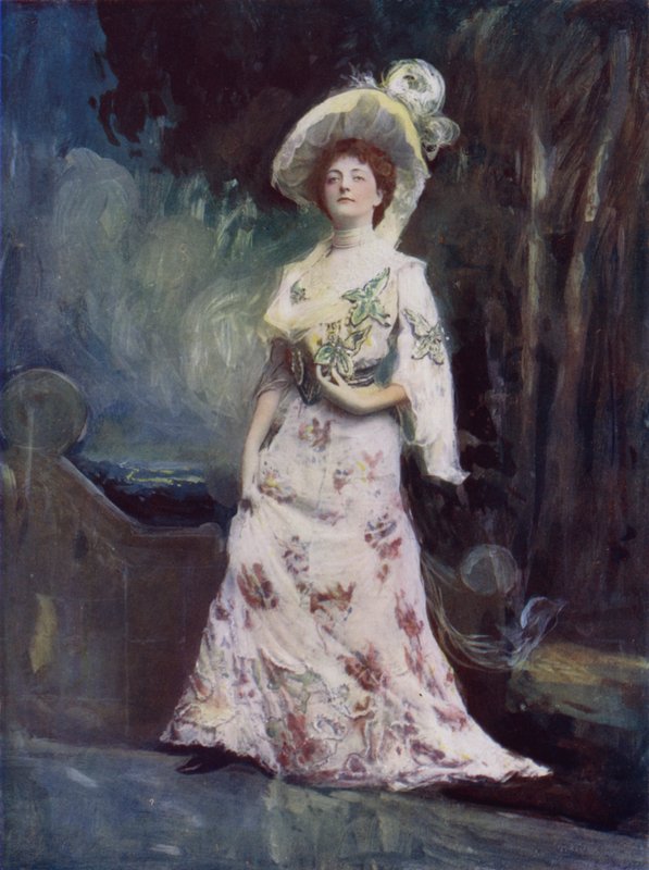 Mrs Maesmore Morris a véletlenben, A bálvány (színes fotó) alkotó: English Photographer