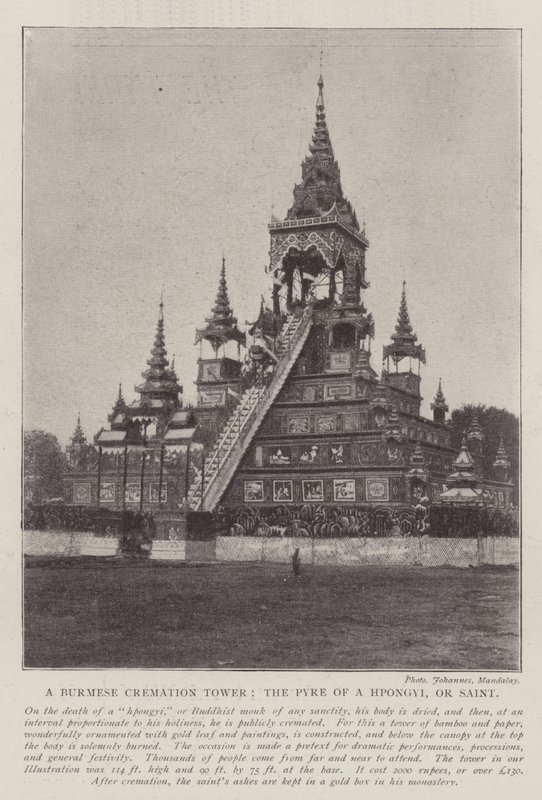 A burmai hamvasztásos torony, a Hpongyi-torony vagy a Szent alkotó: English Photographer