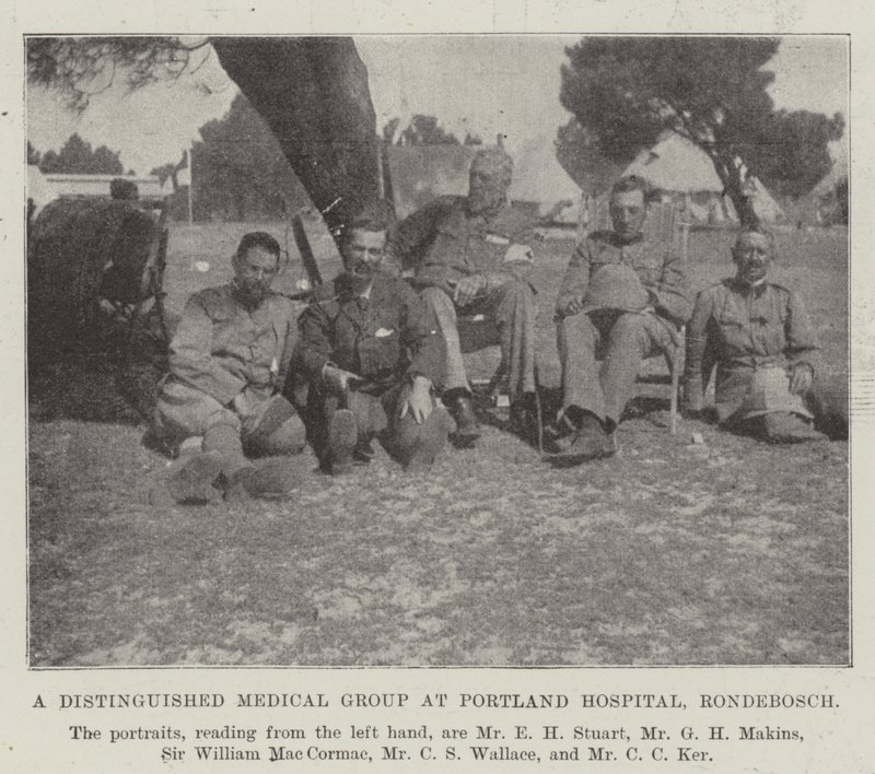 Kiváló orvosi csoport a rondebosch-i Portland Kórházban alkotó: English Photographer