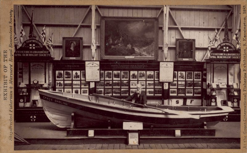 A Grace Darling Boat modellje alkotó: English Photographer