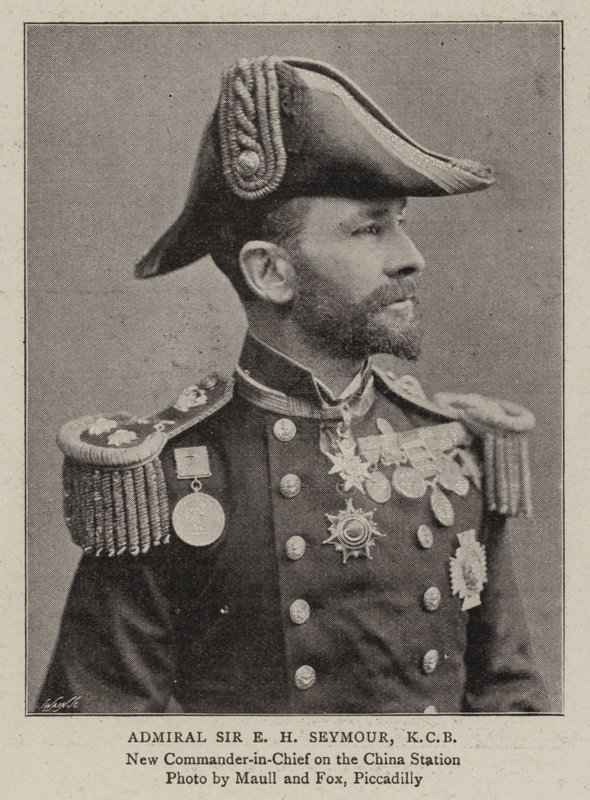 Sir E H Seymour admirális, KCB alkotó: English Photographer