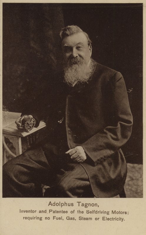 Adolphus Tagnon, az önvezető motorok feltalálója alkotó: English Photographer