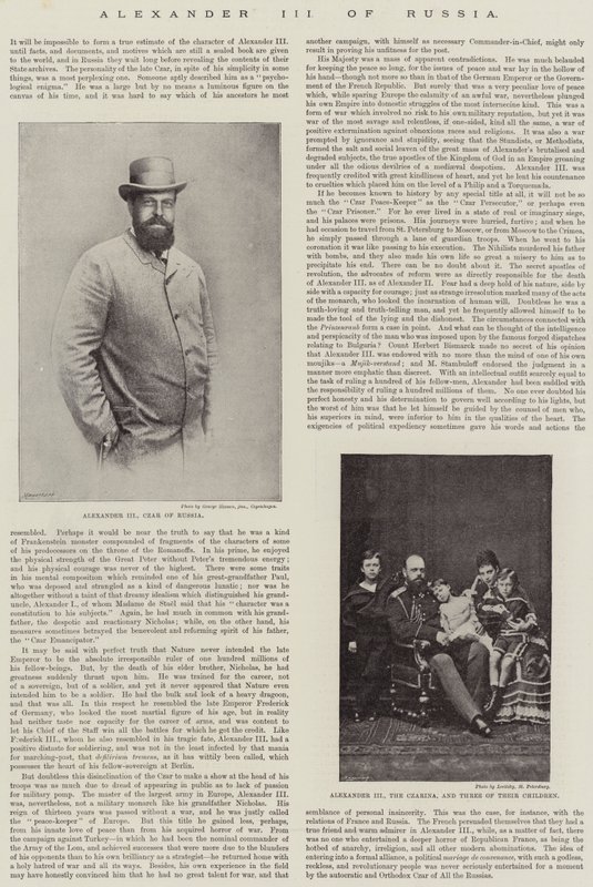 Oroszország III. Sándor alkotó: English Photographer