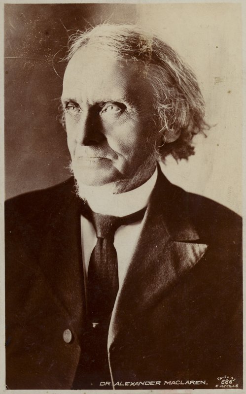 Alexander Maclaren (1826-1910), skót származású angol nonkonformista miniszter alkotó: English Photographer
