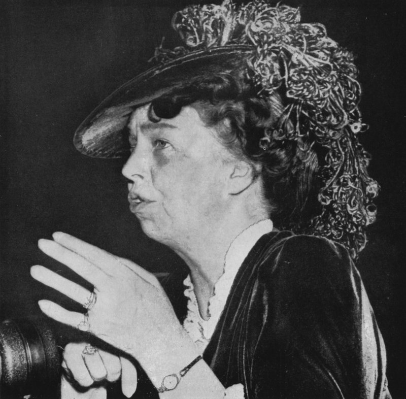 Anna Eleanor Roosevelt, portré alkotó: English Photographer