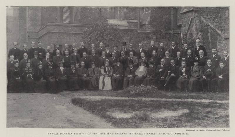 A Church of England Temperance Society éves egyházmegyei fesztiválja Doverben, október 17-én alkotó: English Photographer