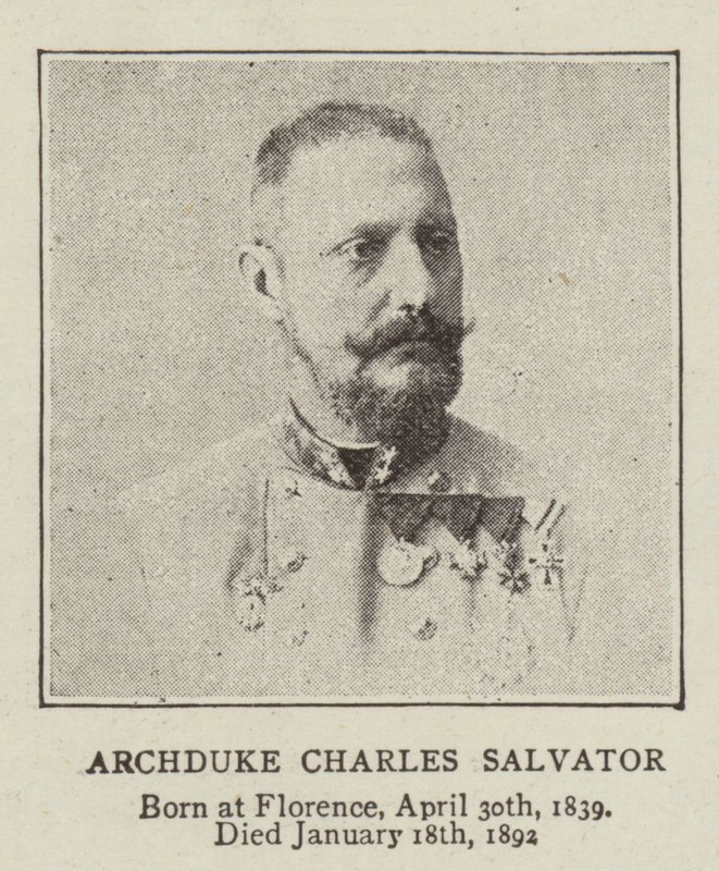 Salvator Károly főherceg alkotó: English Photographer