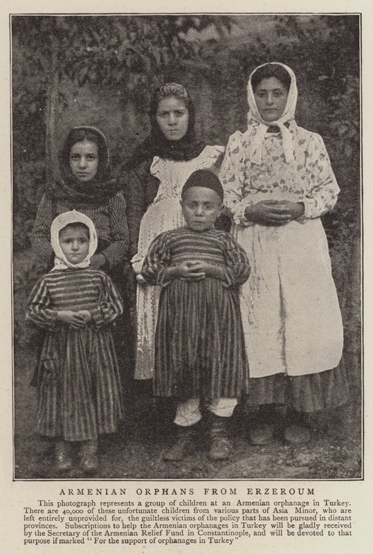 Örmény árvák Erzeroumból alkotó: English Photographer
