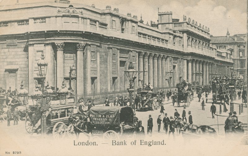 Bank of England, London alkotó: English Photographer