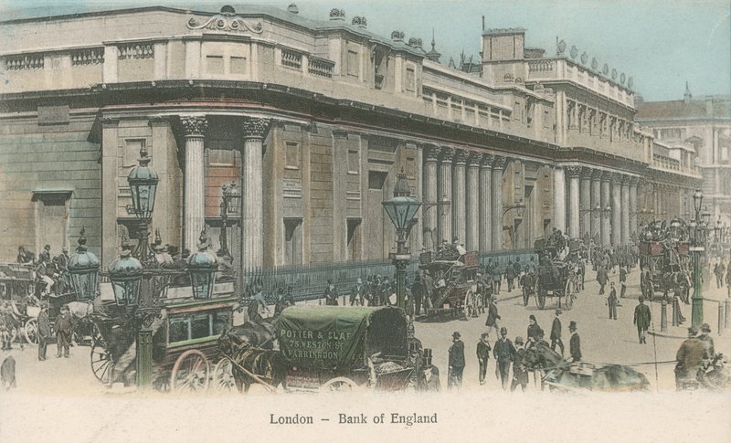 Bank of England, London alkotó: English Photographer