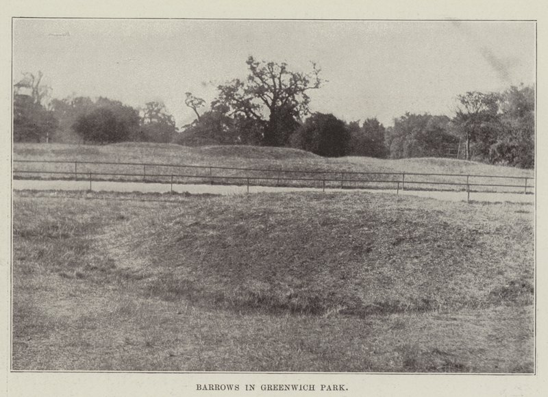Barrows a Greenwich Parkban alkotó: English Photographer