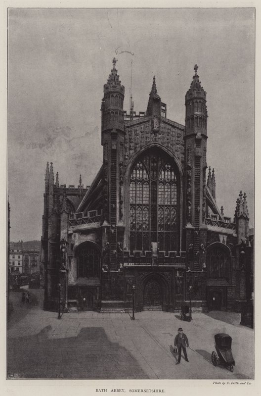 Bath Abbey, Somersetshire alkotó: English Photographer
