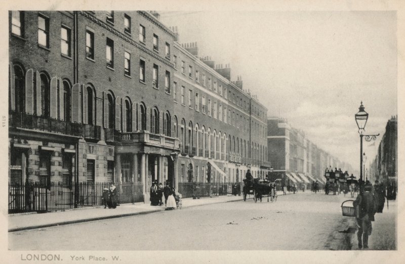 Bedford College, York Place, London (f/w fotó) alkotó: English Photographer