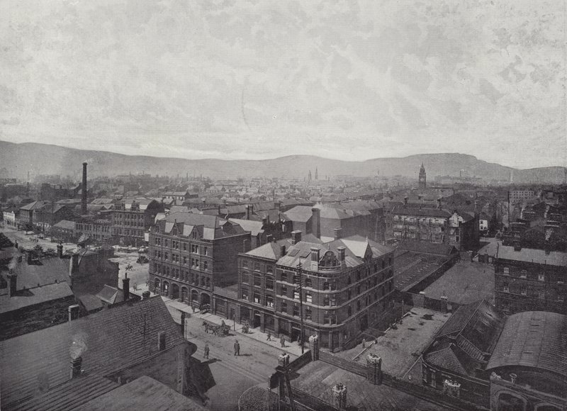 Belfast, panorámás kilátás alkotó: English Photographer